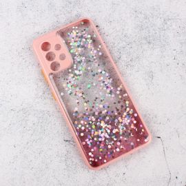 Slika Torbica Frame Glitter za Samsung A325F Galaxy A32 4G (EU) roze