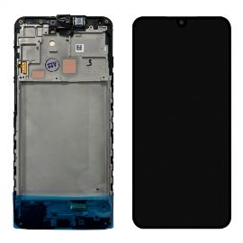 LCD za Samsung A166B/Galaxy A16 5G + touch screen + frame Black Service Pack ORG/GH82-36143A