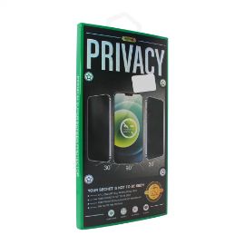 Zastitno Staklo Tempered glass Privacy 2.5D full glue za Samsung A032F Galaxy A03 Core crni