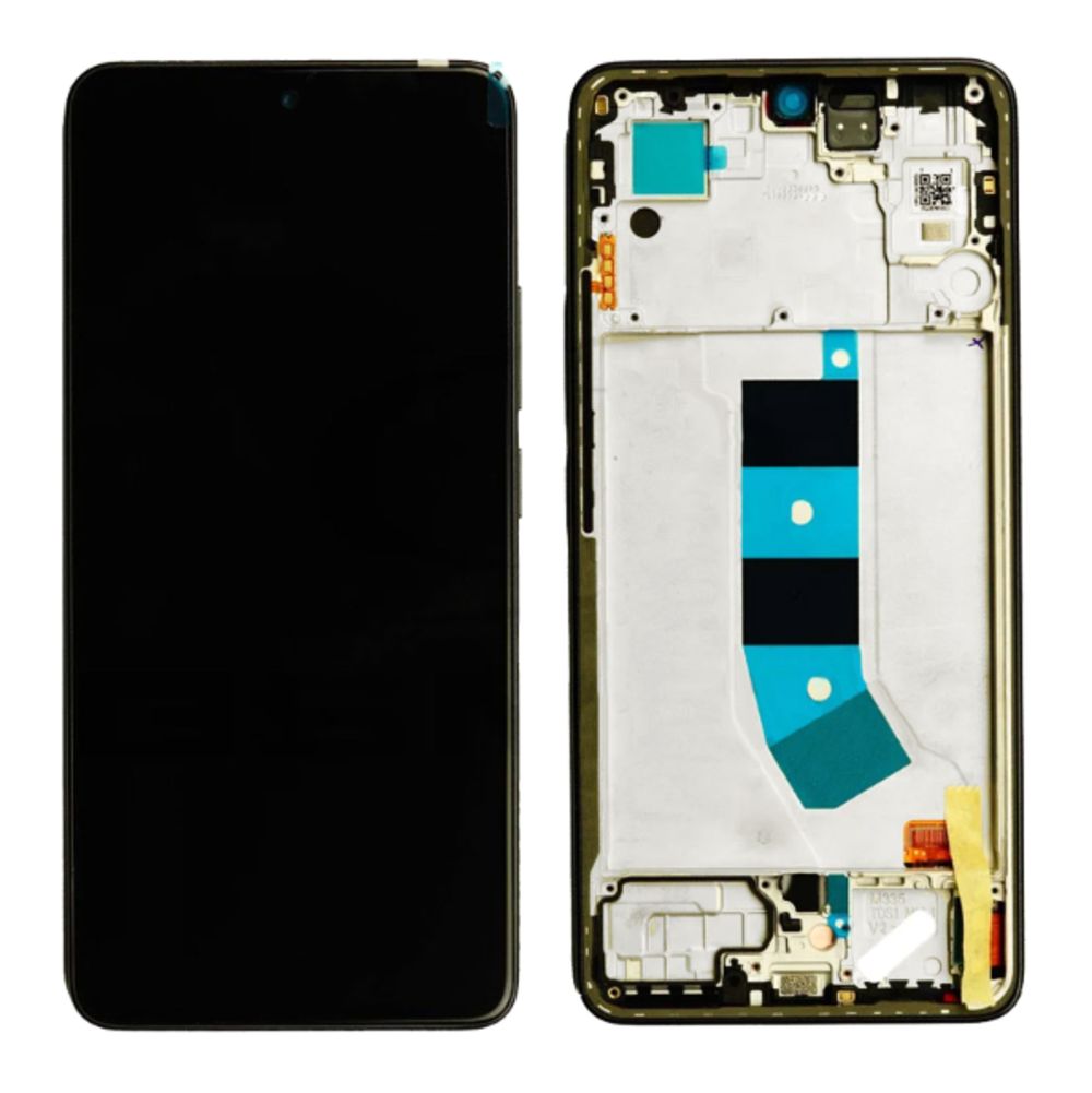 LCD za Xiaomi Redmi Note 13 4G + touch screen + frame Black HQ OLED