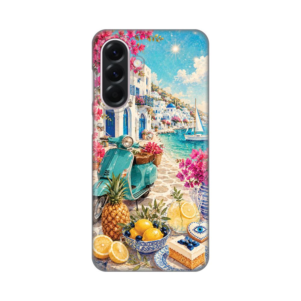 Torbica Silikonska Print Skin za Samsung A566B Galaxy A56 5G Summer in Greece