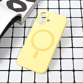 Torbica Magsafe Pure color za iPhone 17 6.3 zuta