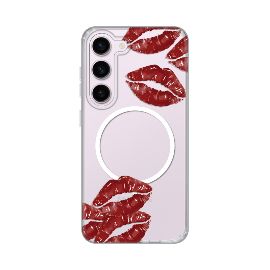 Slika Torbica Print Magsafe za Samsung S911B Galaxy S23 Kisses