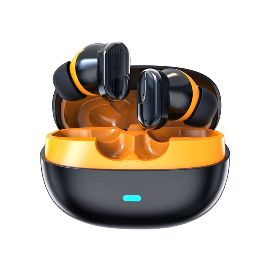 Slika Bluetooth slusalice Airpods T-phox Y600 crno narandzaste HQ