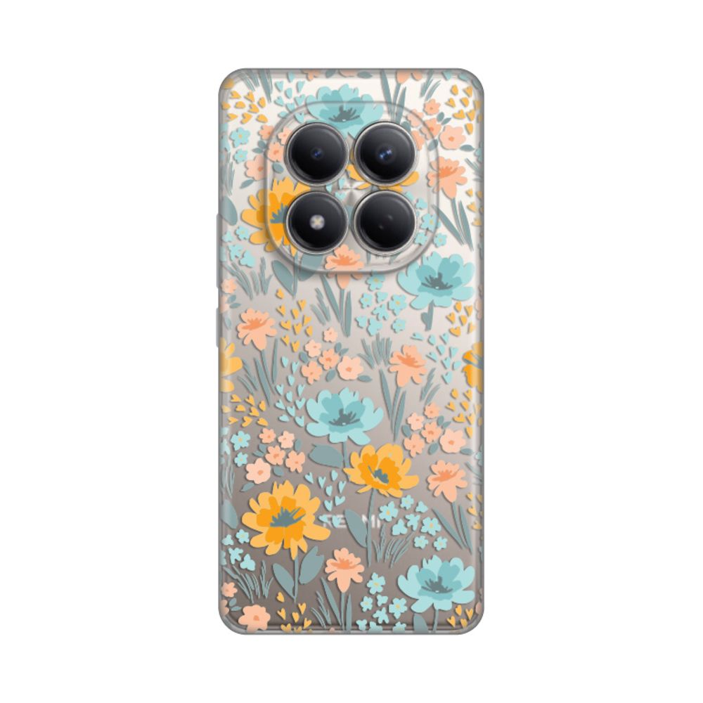 Torbica Silikonska Print Skin za Xiaomi Redmi Note 15 Pro 4G Lovely Flowers