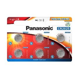 Slika Panasonic baterije Litijum CR-2025 L/6bp