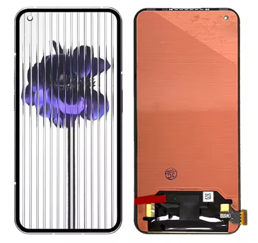 LCD za Nothing Phone 1 + touch screen Black OEM