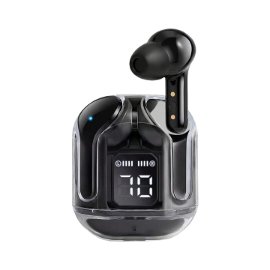Slika Bluetooth slusalice Airpods T-phox Ultrapods Max crne HQ