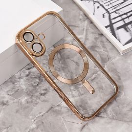 Slika Torbica Magsafe Lux za iPhone 16 6.1 zlatna