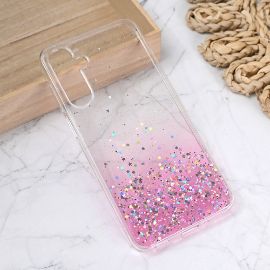 Slika Torbica Silikonska Glitter za Samsung A165F Galaxy A16 5G roze