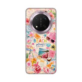 Slika Torbica Silikonska Print Skin za Honor Magic 7 Lite Beach Please