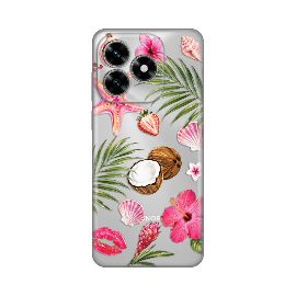 Slika Torbica Silikonska Print za Honor X5c Plus Coconut Paradise