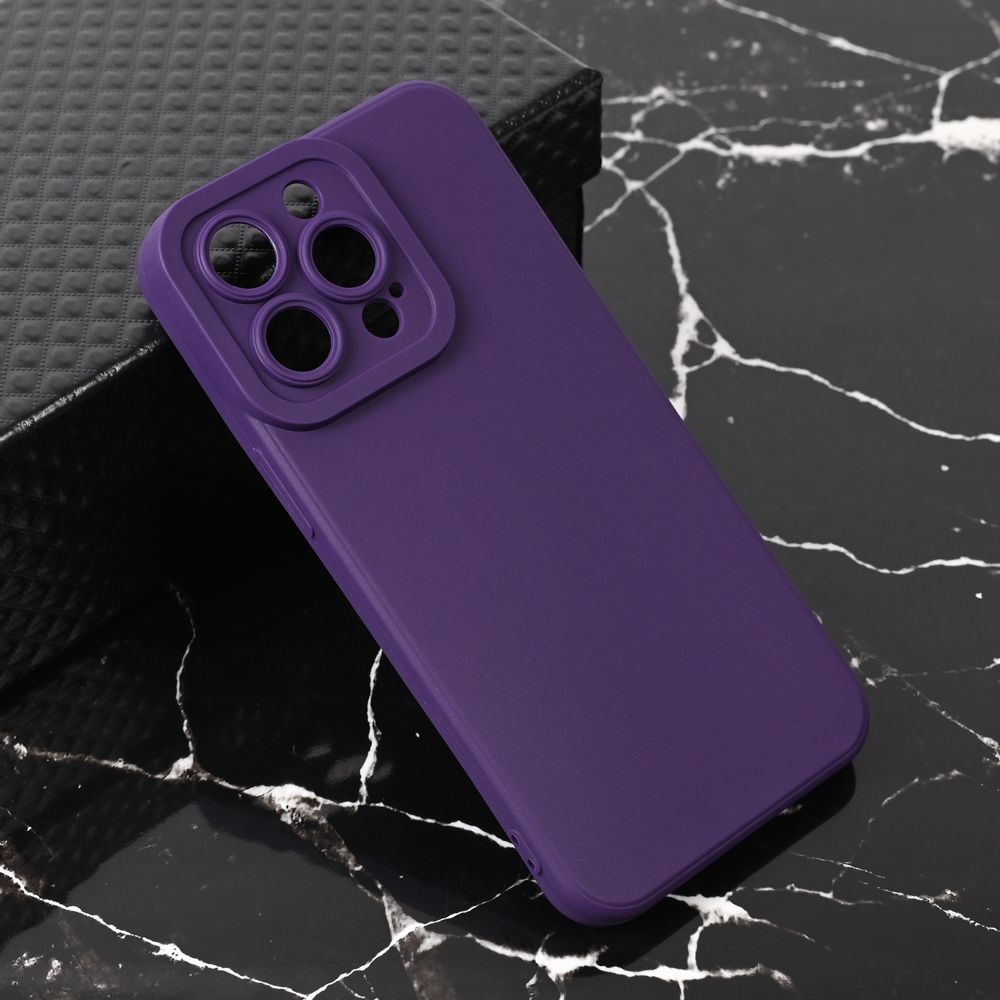 Torbica Teracell Giulietta za iPhone 13 Pro 6.1 mat tamno ljubicasta
