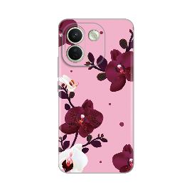 Torbica Silikonska Print Skin za Xiaomi Redmi Note 17 Pro Max 5G Pink Orchid