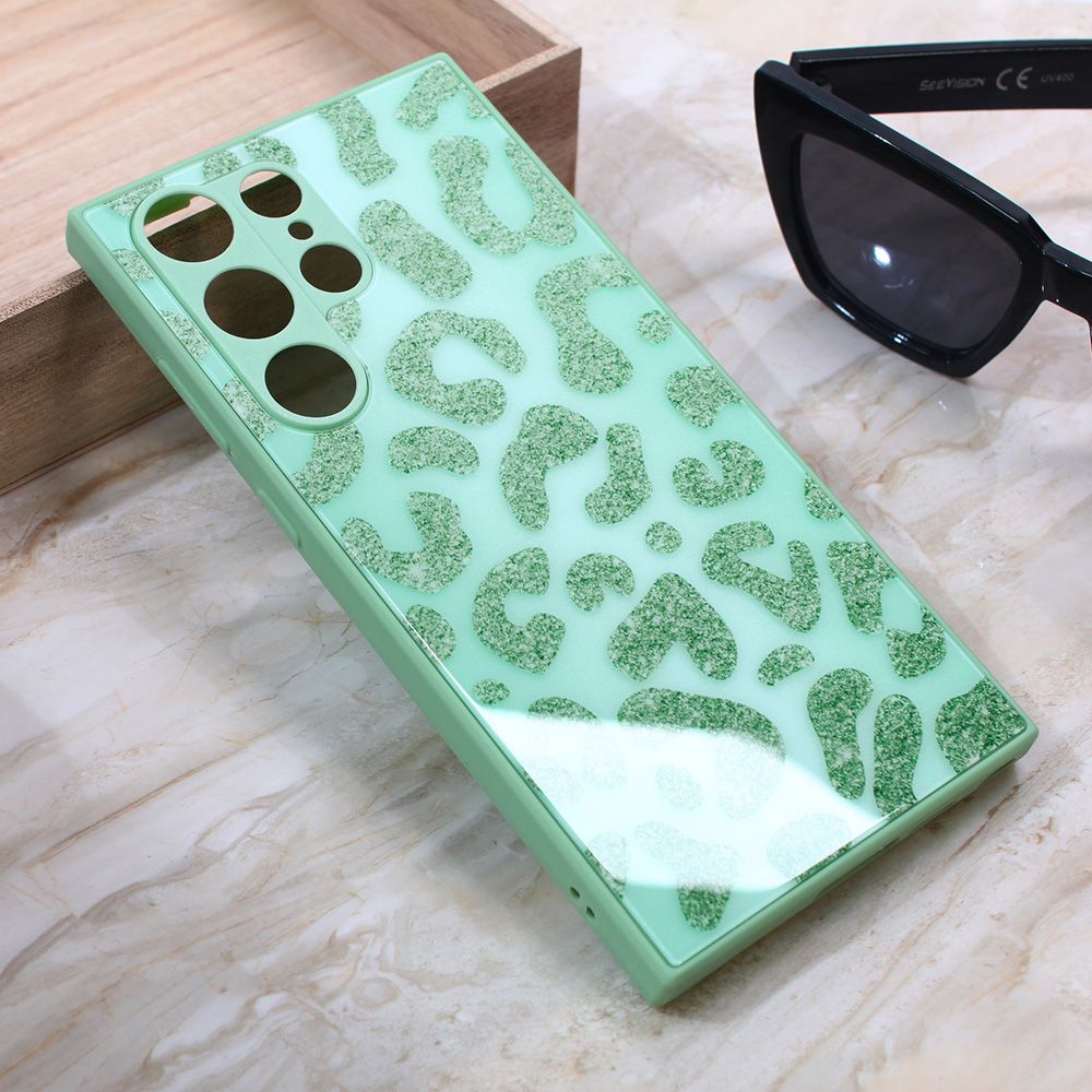 Torbica Shiny glass za Samsung S918B Galaxy S23 Ultra svetlo zelena