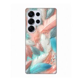 Slika Torbica Silikonska Print za Samsung S938B Galaxy S25 Ultra Pastel Feathers