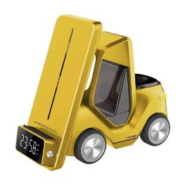 Slika Kucni punjac Wireless 15W Viljuskar 5 u 1 zuti