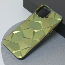 Slika Torbica Shiny Diamond za iPhone 15 6.1 maslinasto zelena