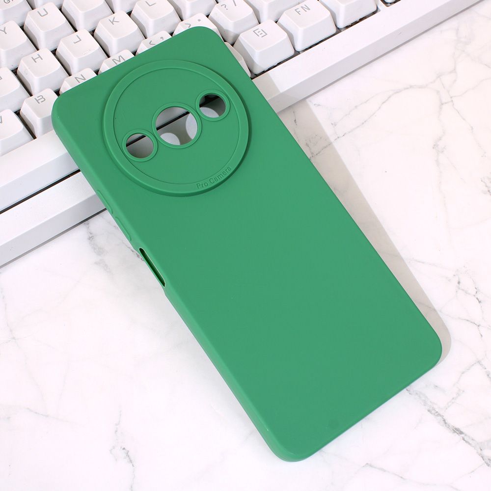 Torbica Silikon Pro Camera za Xiaomi Redmi A3 zelena