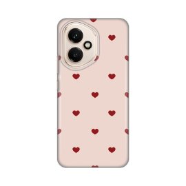 Slika Torbica Silikonska Print za Honor 400 Beige Hearts