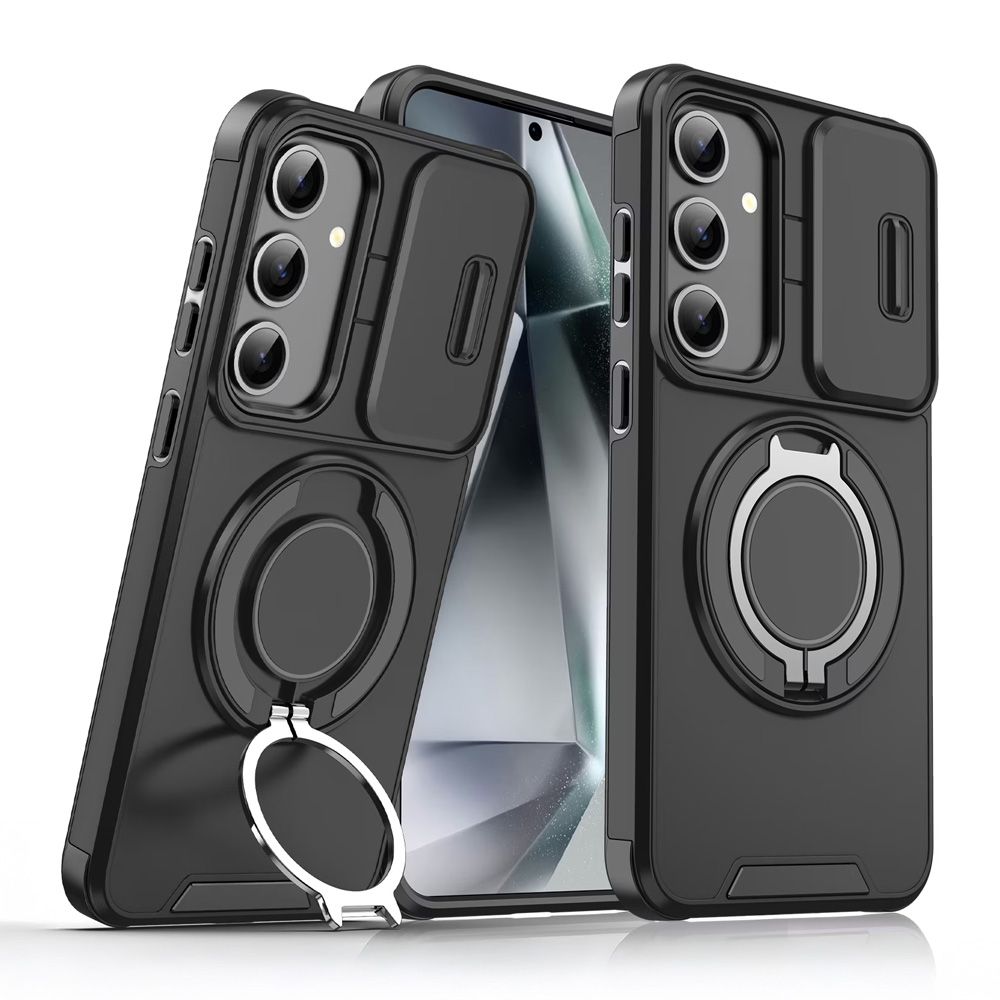 Torbica CamShield Ring stand za Samsung S941B Galaxy S26 crna