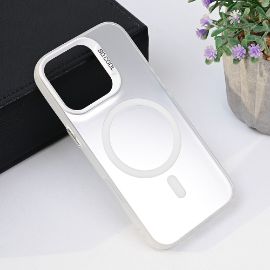 Slika Torbica Magsafe Clear za iPhone 16 Pro 6.3 srebrna