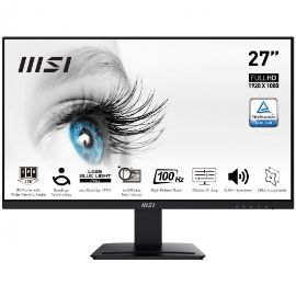 Slika "Monitor MSI 27"", MSI PRO MP273A, Flat, FHD, IPS, 100Hz, 1ms MPRT, HDMI / DP"