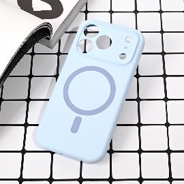 Slika Torbica Magsafe Pure color za iPhone 17 Pro 6.3 svetlo plava