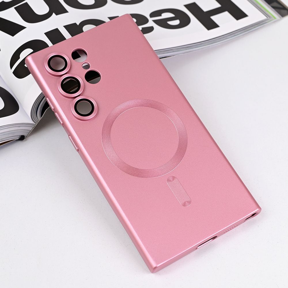 Torbica Magsafe Chrome za Samsung S918B Galaxy S23 Ultra roze