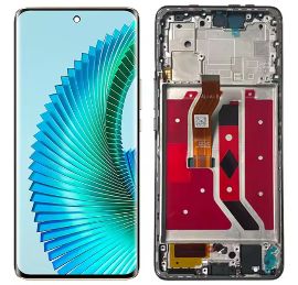 LCD za Honor Magic 6 Lite + touch screen + frame Black CHO