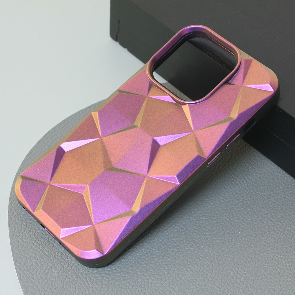 Torbica Shiny Diamond za iPhone 14 Pro 6.1 ljubicasta