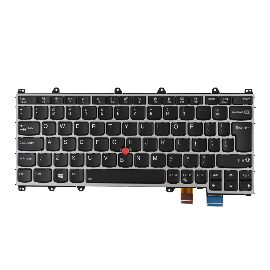 Tastatura za laptop Lenovo ThinkPad X380 Yoga sivi frejm veliki enter