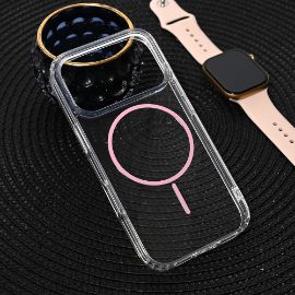 Slika Torbica Magsafe Color Line za iPhone 17 Pro 6.3 roze
