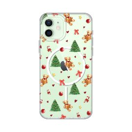 Slika Torbica Print Magsafe za iPhone 12/12 Pro 6.1 Merry Bear