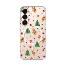 Slika Torbica Print Magsafe za Samsung S931B Galaxy S25 Merry Bear