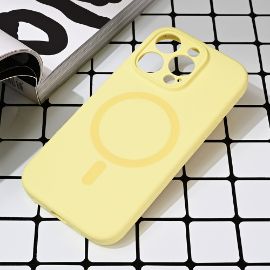 Torbica Magsafe Pure color za iPhone 16 Pro 6.3 zuta