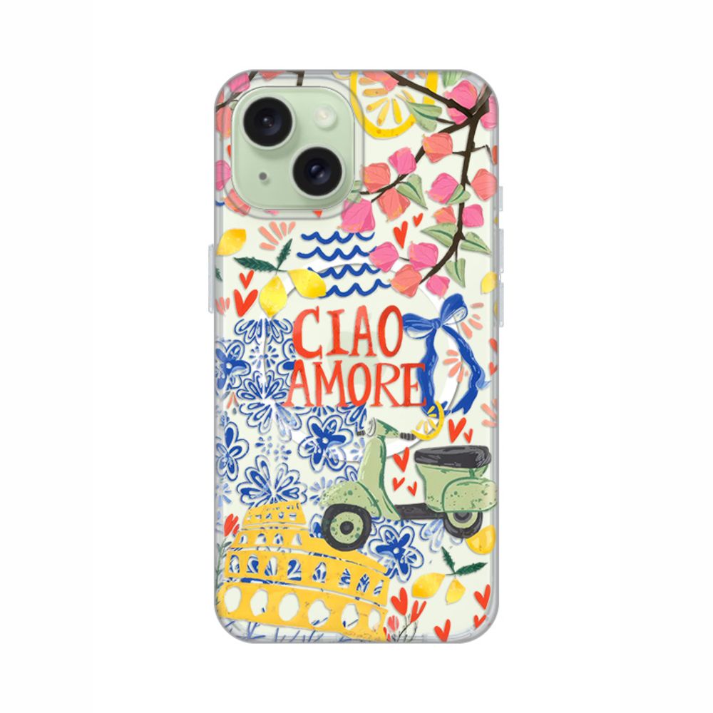 Torbica Print Magsafe za iPhone 15 6.1 Ciao Amore