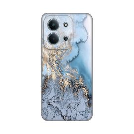 Slika Torbica Silikonska Print za Xiaomi Redmi 15C 4G Blue Gold Marble