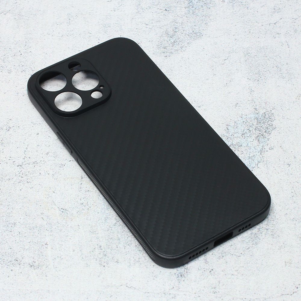 Torbica Carbon fiber za iPhone 14 Pro Max 6.7 crna