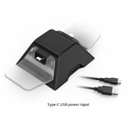 Dobe TP5-0528 Punjac za PS5 kontrolere dual crni