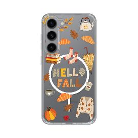 Torbica Print Magsafe za Samsung S911B Galaxy S23 Hello Fall