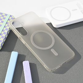 Slika Torbica Magsafe Matte PC za Samsung S936B Galaxy S25 Plus siva