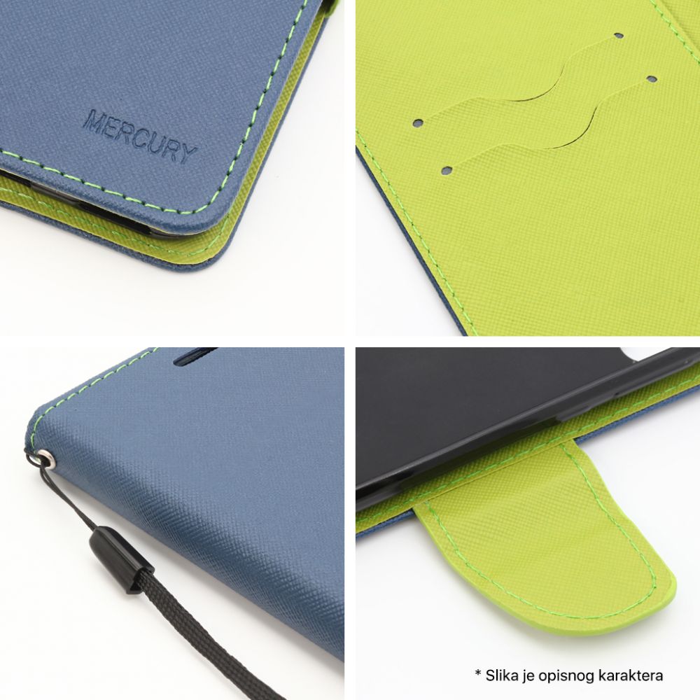 Torbica Xiaomi Redmi Note 14s Mercury Crna,ljubi.teget - slika 3