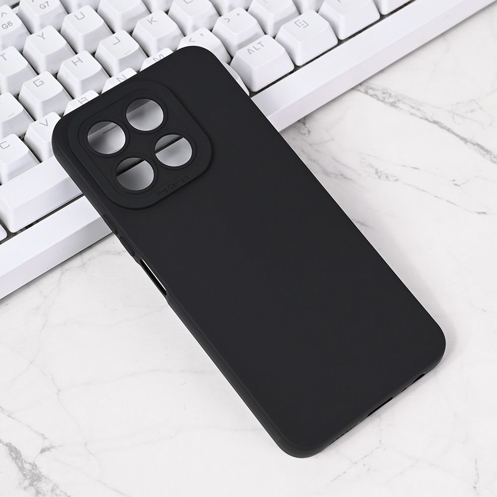 Torbica Silikon Pro Camera za Honor X6c crna