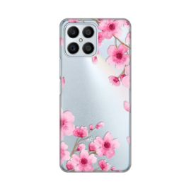 Slika Torbica Silikonska Print Skin za Honor X8 Rose flowers