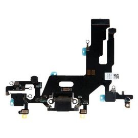 Flet za Iphone 11 sa konektorom punjenja crni