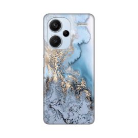 Slika Torbica Silikonska Print za Xiaomi Redmi Note 13 Pro Plus Blue Gold Marble