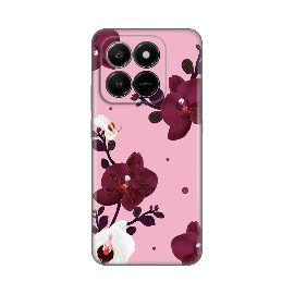 Torbica Silikonska Print Skin za Honor X7d 4G/400 Smart 5G Pink Orchid