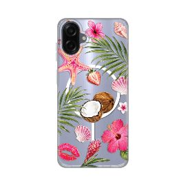 Slika Torbica Print Magsafe za Samsung A075F Galaxy A07 Coconut Paradise