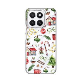 Torbica Silikonska Print Skin za Honor X8c Winter Spirit